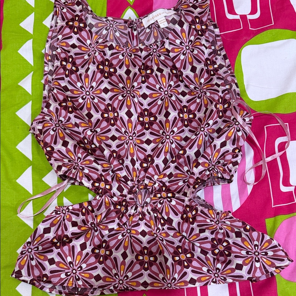 Floral Patterned Women's Bodysuit